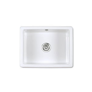 Shaws Inset 600 Single Bowl Handcrafted Fireclay Sink