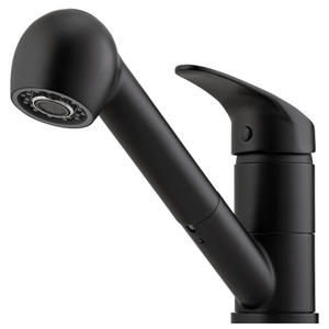 Oliveri London Pull Out Spray Mixer Tap Matte Black