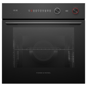 Fisher & Paykel 60cm Series 5 Contemporary Pyrolytic Oven Black Glass 9 Function OB60SBCPGB5