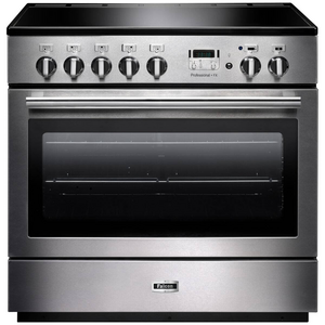 Falcon 90cm Professional FX Induction Freestanding Oven/Stove Stainless Steel and Chrome