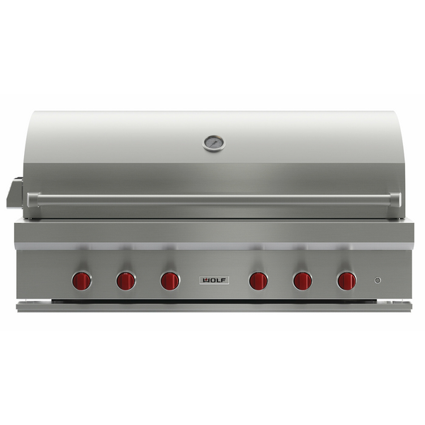 WOLF 137cm Built in Outdoor LP Gas Grill with Griddle Plate