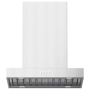 Whispair Stockholm 60 Wall Mounted Canopy Rangehood with Back Ducted Power On Board Motor X5S06S5OPB