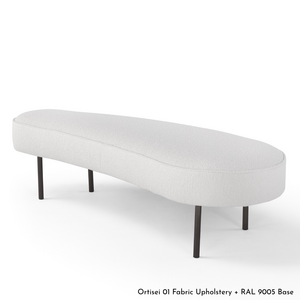 Amura Isola Bench - Fabric Upholstery AM109005F