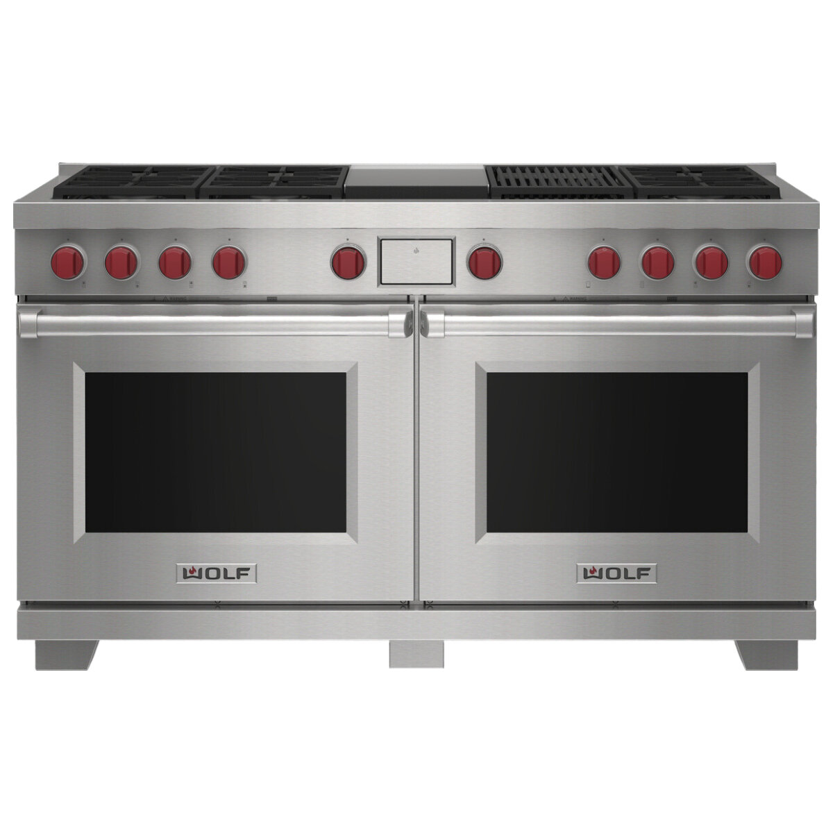 WOLF 152cm Freestanding Dual Fuel Oven/Stove with Chargrill and