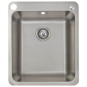 Abey 45L Laundry Tub with Dual Bypass and Overflow