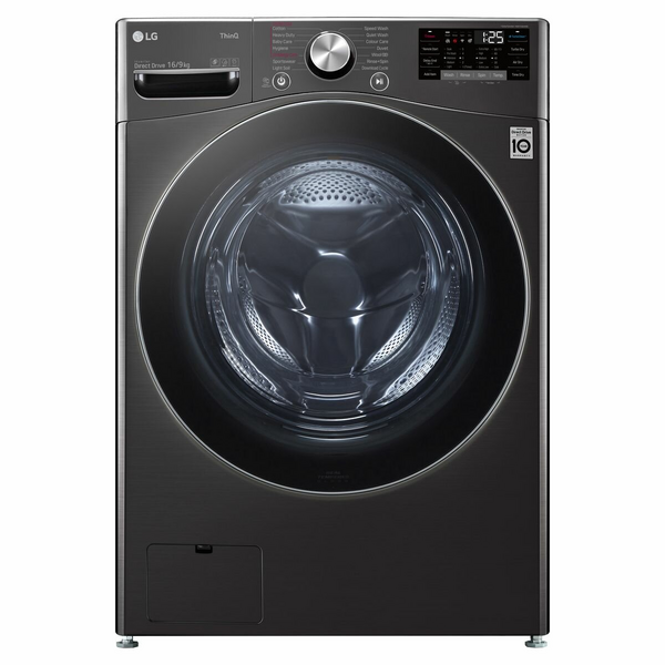 LG Series 9 12kg Front Load Washing Machine Black WV9 1412B Winning Appliances