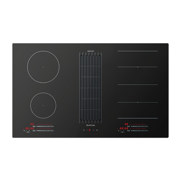 Artusi 90cm Induction Cooktop with Integrated Downdraft AID864DD