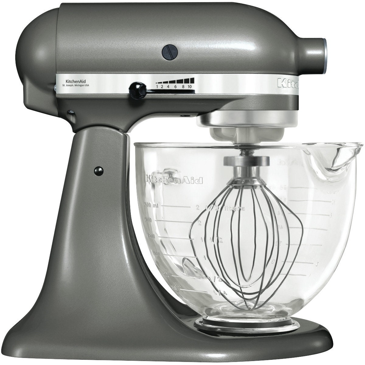 KitchenAid Stand Mixer Medallion Silver 5KSM170AMS | Winning