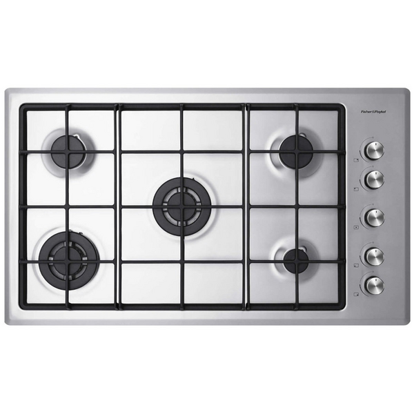Fisher & Paykel Series 5 90cm Natural Gas Cooktop Stainless Steel CG905CNGX2