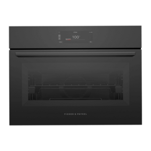 Fisher & Paykel 60cm Series 11 Minimal Compact Combi-Steam Oven Black Glass