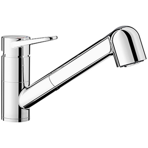 Blanco WEGA-S II Pull Out Mixer Tap Chrome