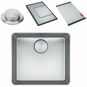 Franke Mythos 450mm Single Bowl Topmount Sink with Accessories