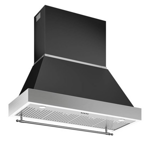 Bertazzoni Heritage Series 120 cm Wall Mount Rangehood Nero Matte