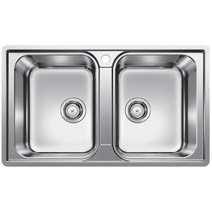 Blanco Double Bowl Flushmount Sink