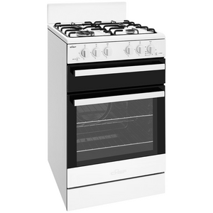 Chef 54cm Conventional Gas White Freestanding Oven