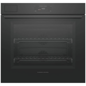 Fisher & Paykel Series 11 76cm Minimal Pyrolytic Steam Assist Oven Black OB76SMPSUB3