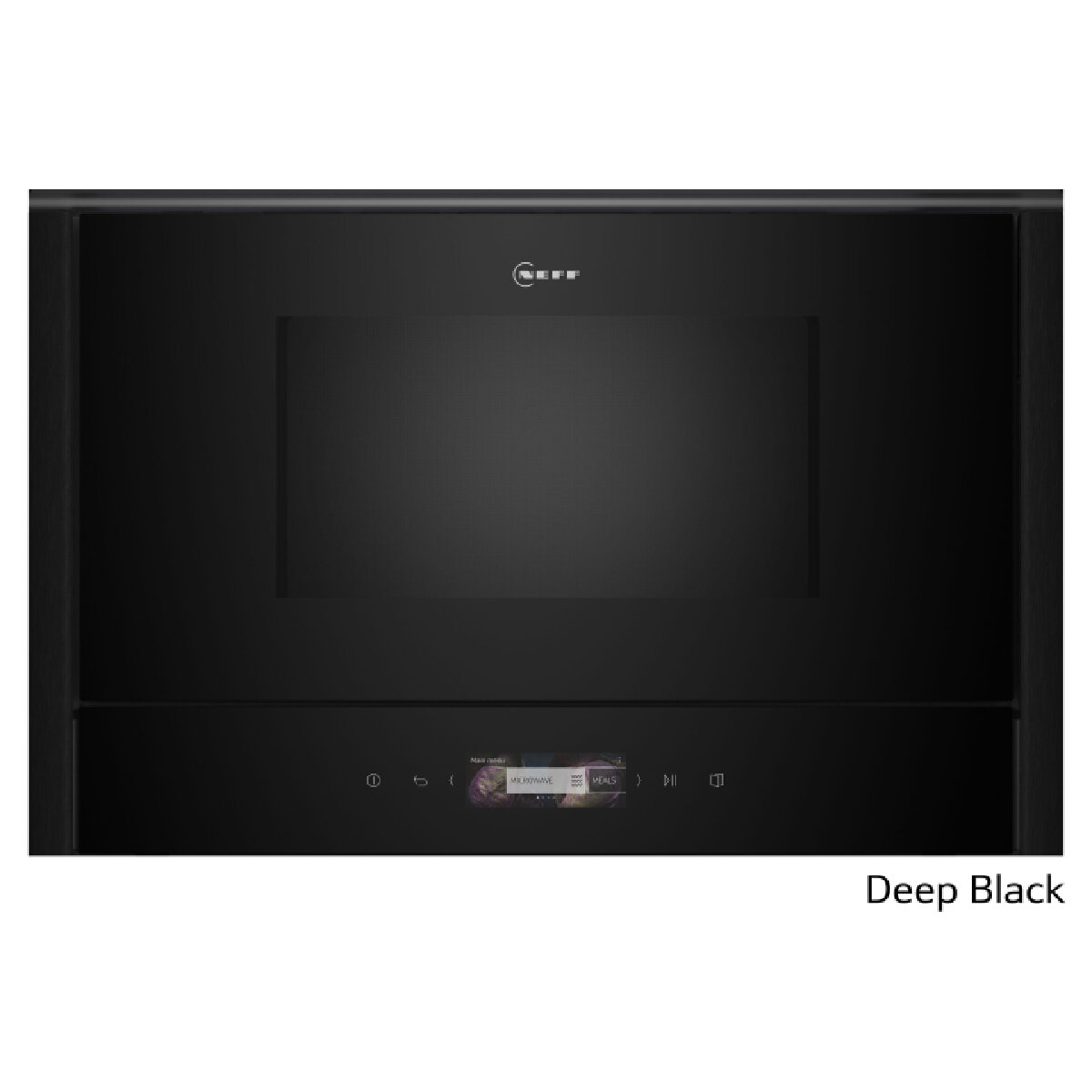 NEFF Flex Design N70 Built In Microwave Oven Flex Design Dark Black NL9WR21Y1A DB Winning Appliances