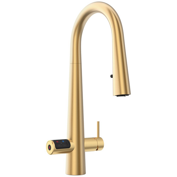 Zip HydroTap G5 Celsius Plus All-In-One Pull-Out Tap - Boiling and Chilled Filtered Water with Hot and Ambient - Brushed Gold H5X784Z07AU
