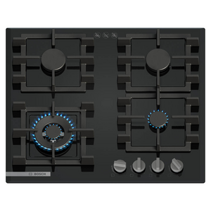 Bosch Series 4 60cm Gas Cooktop with Wok Burner PNK6B6K40A