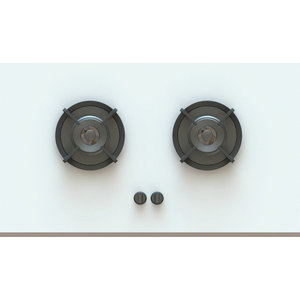 Pitt Bromo 2 Burner Natural Gas Cooktop Black Brass
