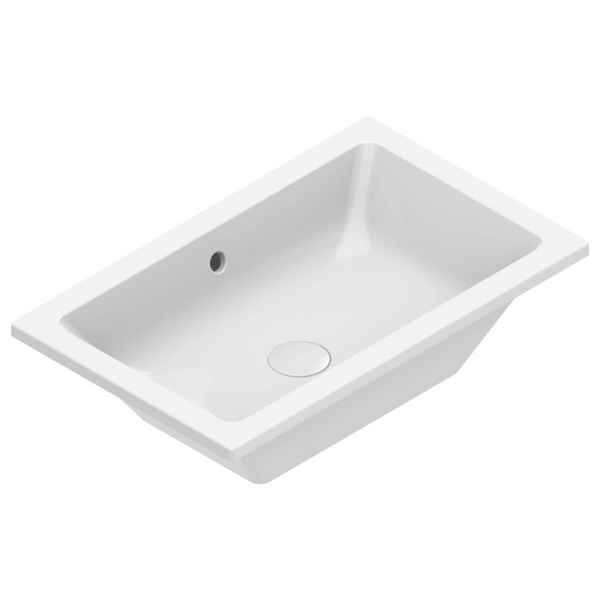 Catalano Zero 600x370 Undercounter or Built-In Basin Gloss White 0124610001