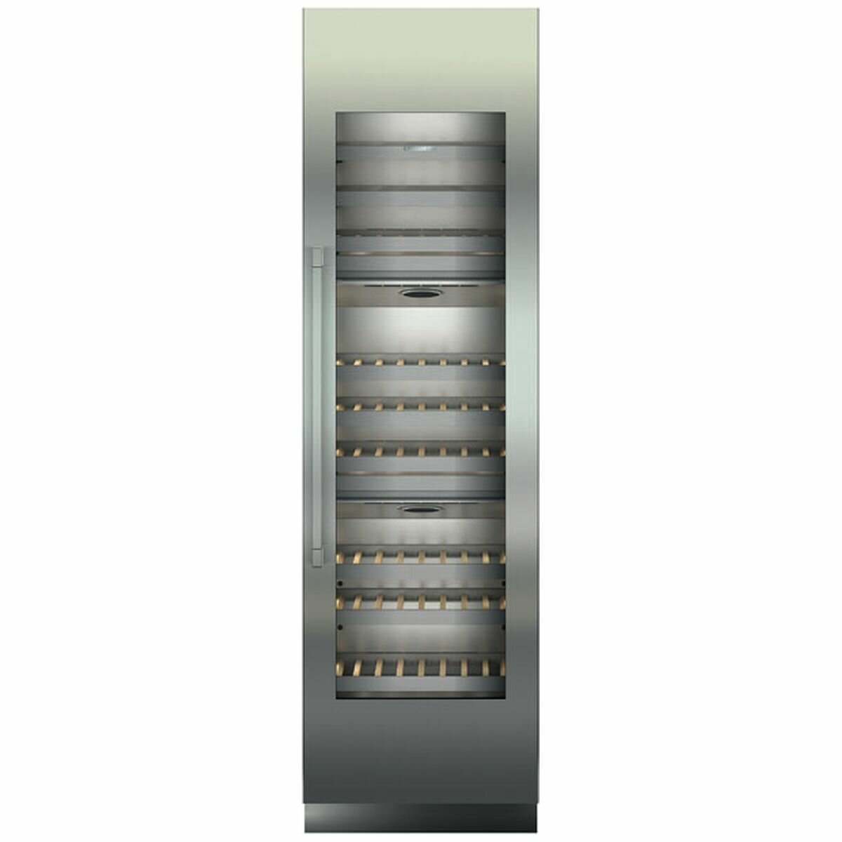 Triple fridge freezer wine outlet cooler