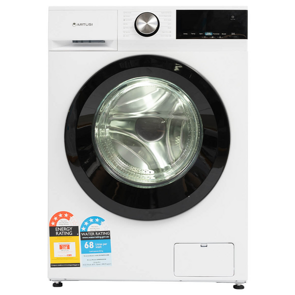 Artusi 8kg Front Load Washing Machine White AWM8000W