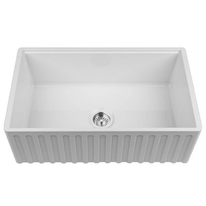 Abey Chambord Legrande Reversible Single Fireclay Sink