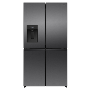 Hisense 615L PureFlex French Door Fridge with Ice and Water Dispenser Dark Stainless