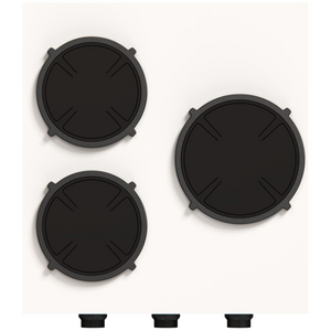 Pitt Capital Series- 3 Burner Induction Cooktop Black