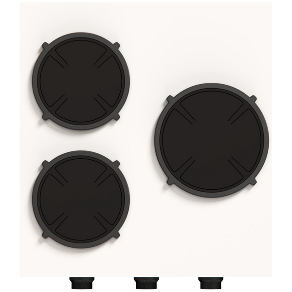Pitt Capital Series- 3 Burner Induction Cooktop Black CAPITAL3BTF-I
