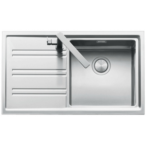 Barazza Easy Single Bowl Left Hand Drainer Sink