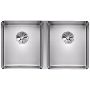 Titan Eternal 350mm and 350mm Double Bowl Kitchen Sink