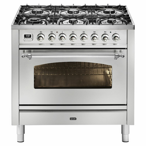 ILVE Nostalgie 90cm Freestanding Dual Fuel Oven/Stove