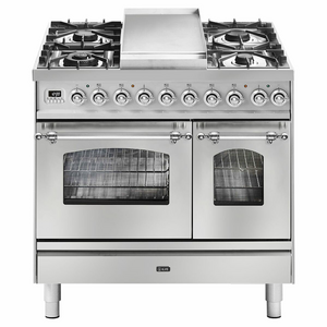 ILVE Nostalgie 90cm Freestanding Dual Fuel Oven/Stove
