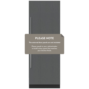 Sub-Zero Designer 529L Integrated Column All Fridge with Internal Dispenser - Right Hinge ICBDEC3050RIDRH