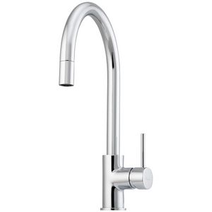Oliveri Venice Pull Out Goose Neck Mixer Tap Chrome