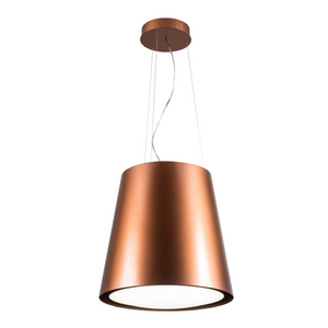 Sirius Sirus Valentina 48cm Ceiling-Mount Pendant Rangehood with Onboard Motor - Copper