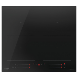 Haier 60cm 600 Series Induction Cooktop with Dual Flexi Zone Black Glass