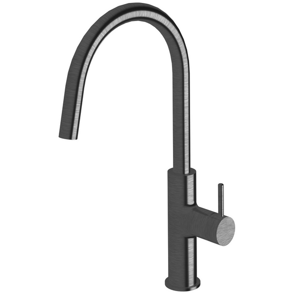 Sussex Taps Virgo Sink Mixer Tap LUXPVD Brushed Smoke Gunmetal VGSM01-54