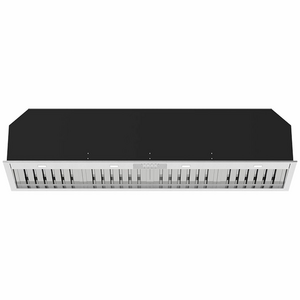 Whispair Monte Carlo 160 Super Deep Undermount Rangehood Top Ducted Ultra On-Board Motor