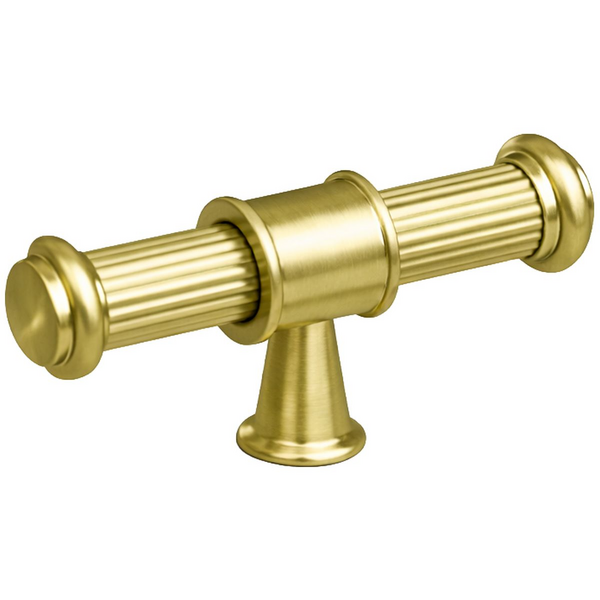Turner Hastings Arla Verona T-Bar Cabinetry Handle - Brushed Brass VE75CB-BB