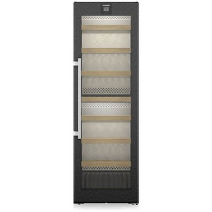 Liebherr Vinidor 155 Bottle Freestanding Dual Zone Wine Cabinet BlackSteel WPBS5262