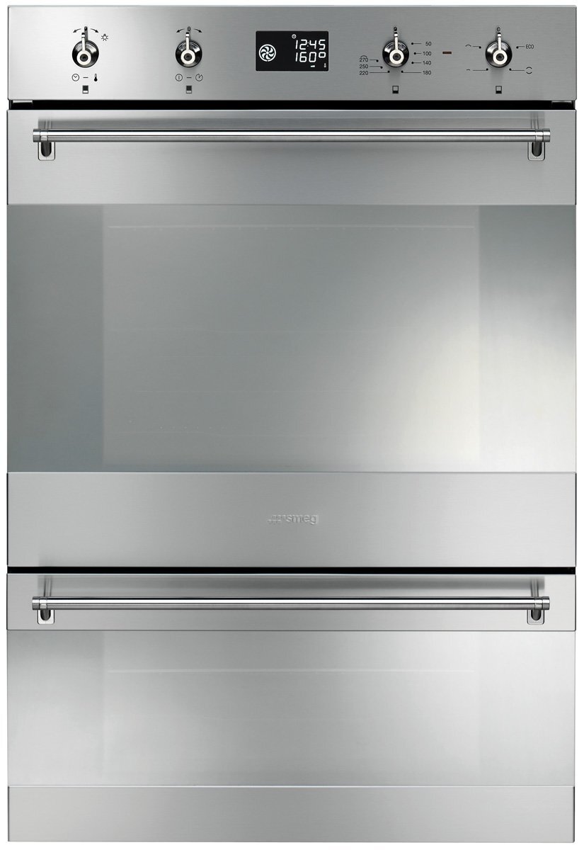 Smeg double hot sale wall oven