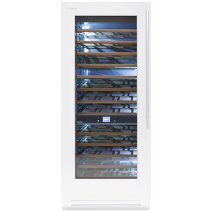 Fhiaba 90cm Classic Wine Cellar Left Hinge Pearl White