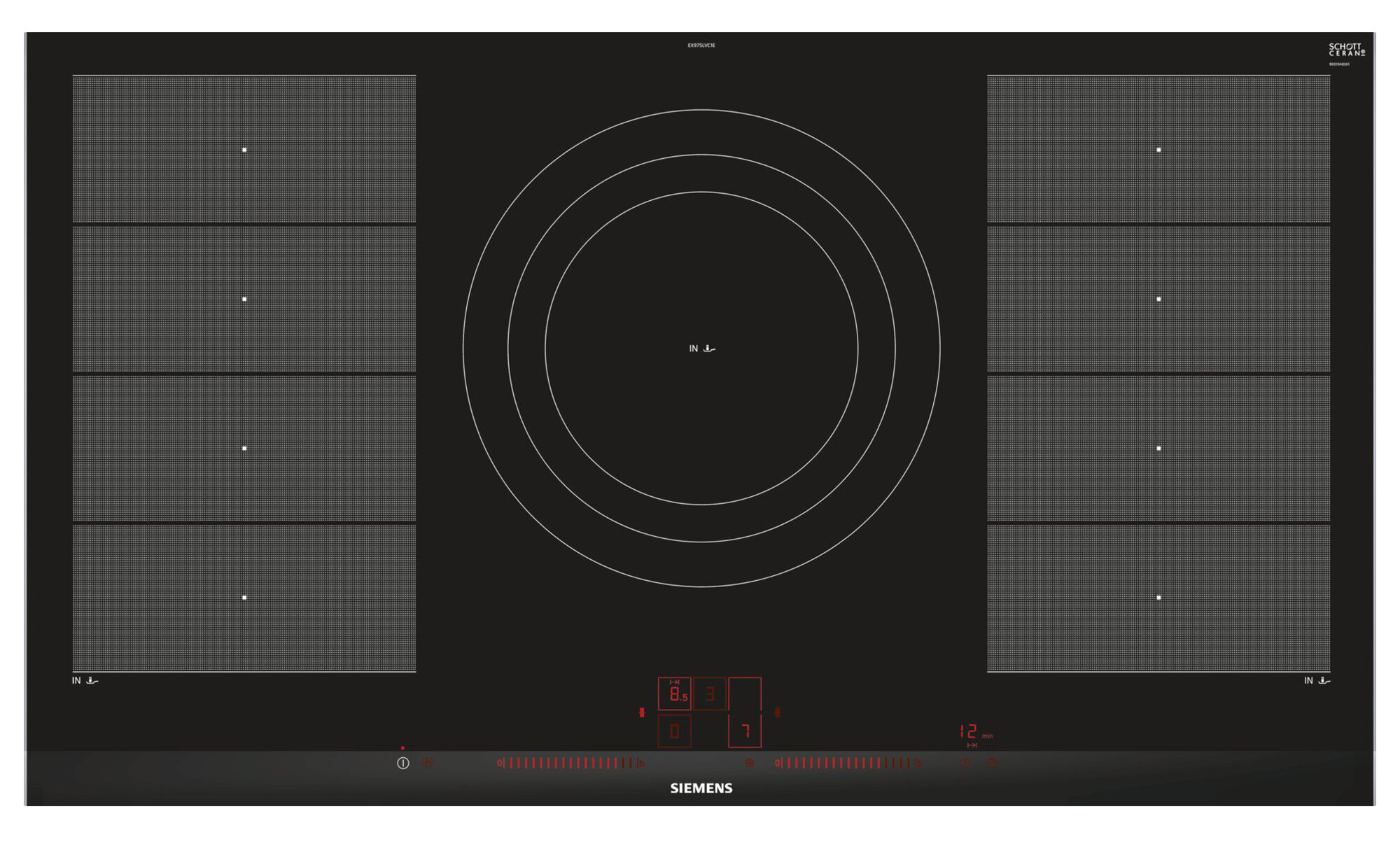 Siemens 90cm induction hob top