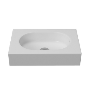 Omvivo Arki Mini 470 Wall Hung Basin - No Tap Hole ARVSS470C0TH
