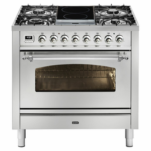 ILVE Nostalgie 90cm Freestanding Dual Fuel Oven/Stove