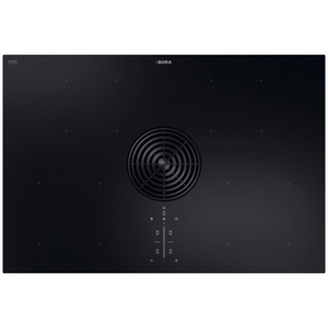 Bora Pure Series 2 76cm Induction Cooktop with Integrated Extractor Recirculating Matte Black