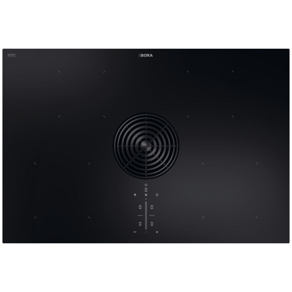 Bora Pure Series 2 76cm Induction Cooktop with Integrated Extractor Recirculating Matte Black PURU2R